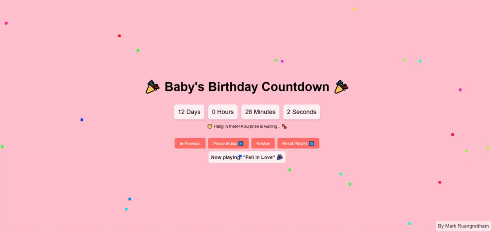 Birthday Countdown
